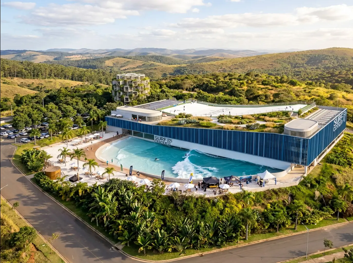 Surf Center Belo Horizonte: render conceitual