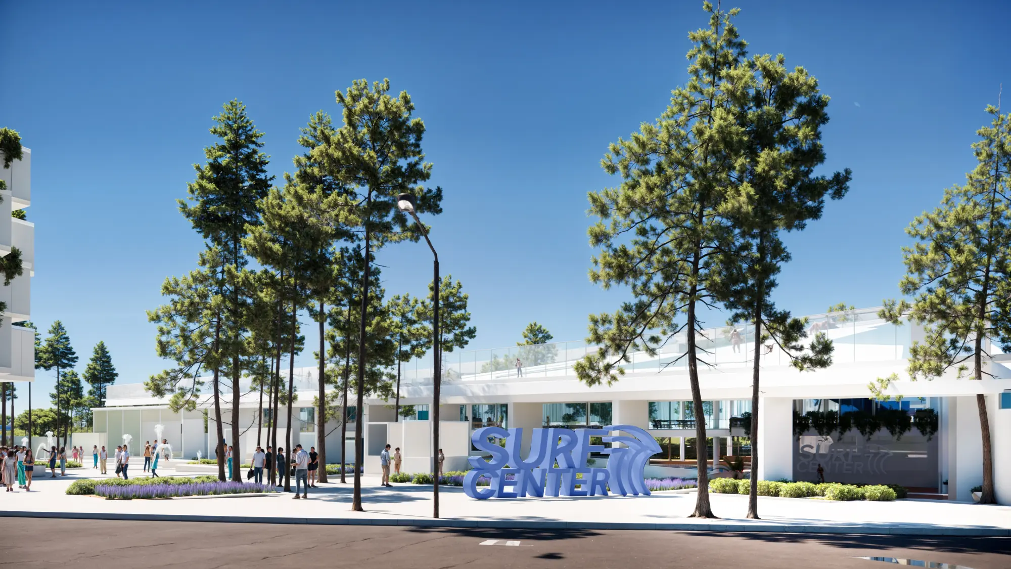 Surf Center Porto Alegre: render conceitual