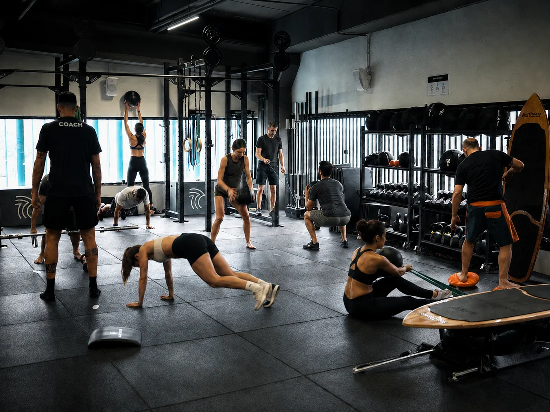 Cross Training na Surf Center