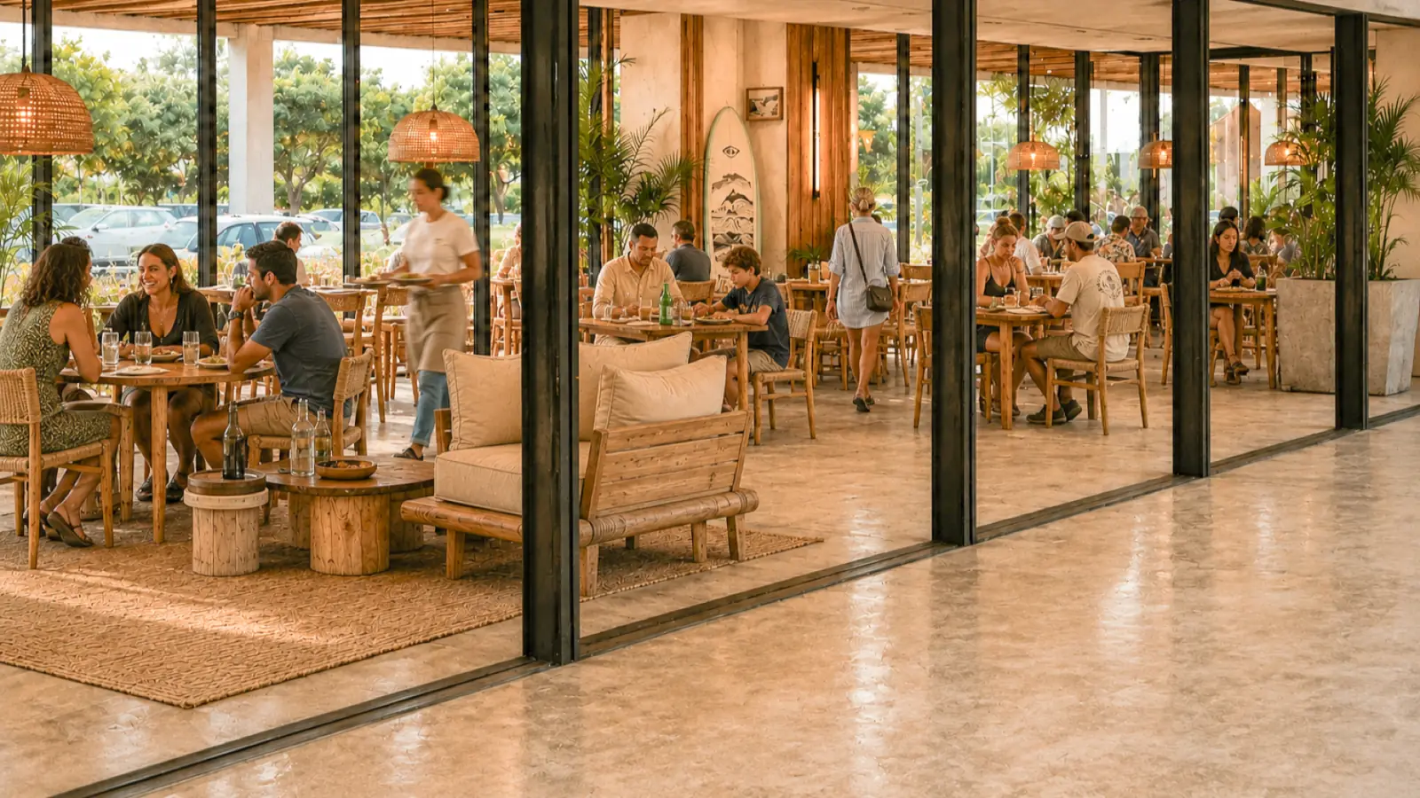 Restaurante da Surf Center São Paulo